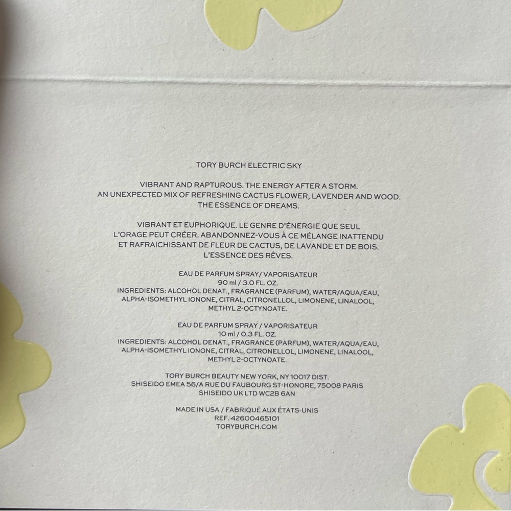 NEW Tory Burch Electric Sky Perfume Box Set - Picture 3 of 3